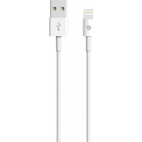Devia Regular USB to Lightning Cable Λευκό 1m