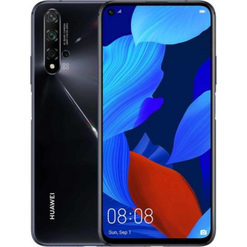 Huawei Nova 5T (6GB/128GB) Black Dual Sim (ΔΩΡΟ HANDSFREE)