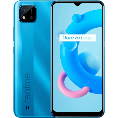 Realme C11 2GB/32GB Cool Blue 2021 Dual Sim EU (6941399056688) (ΔΩΡΟ HANDSFREE ΑΚΟΥΣΤΙΚΑ)