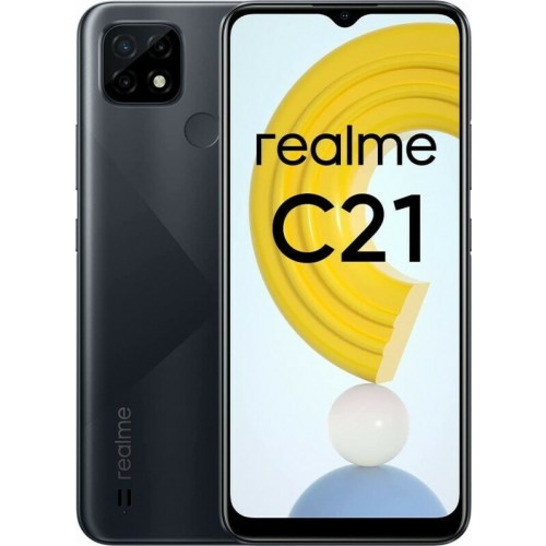 Realme C21 64GB 4GB RAM Cross Black EU (ΔΩΡΟ HANDSFREE ΑΚΟΥΣΤΙΚΑ)
