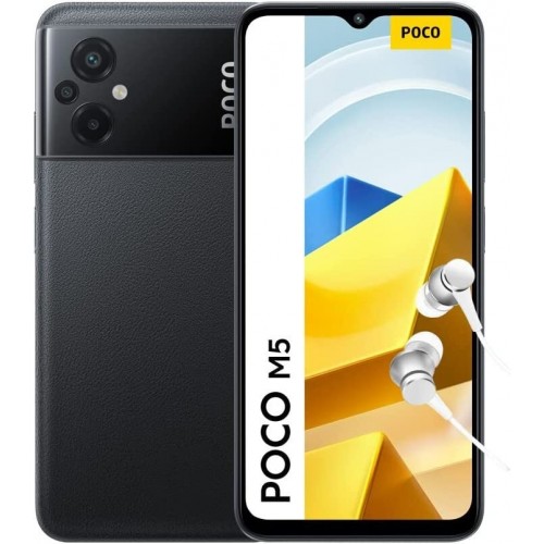 Xiaomi Poco M5 NFC Dual SIM (4GB/64GB) Μαύρο EU