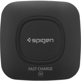 Spigen Essential Wireless Charging Pad (Qi) Μαύρο (F301W)
