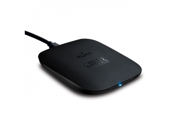 Puro Wireless Charging Pad (Qi) Μαύρο (FCCSQI1BLK)