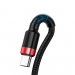  Baseus cable Cafule HW QC (type-C | 1 m) red black 40W (CATKLF-P91) 