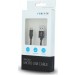  Forever Braided USB 2.0 to micro USB Cable Μαύρο 1m 
