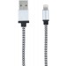  Forever Braided USB to Lightning Cable Λευκό 1m 